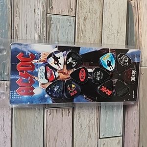 AC/DC branded guitar picks set of 12